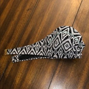 Strapless bathing suit top